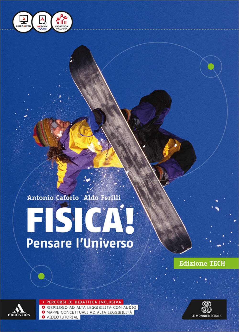 Copertina del libro FISICA PENSARE L'UNIVERSO ED. TECH ED. M