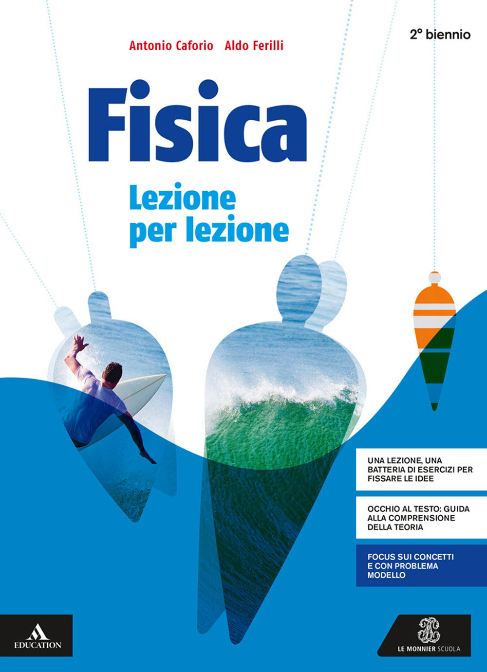 Copertina del libro FISICA LEZIONE PER LEZIONE ED. MISTA
