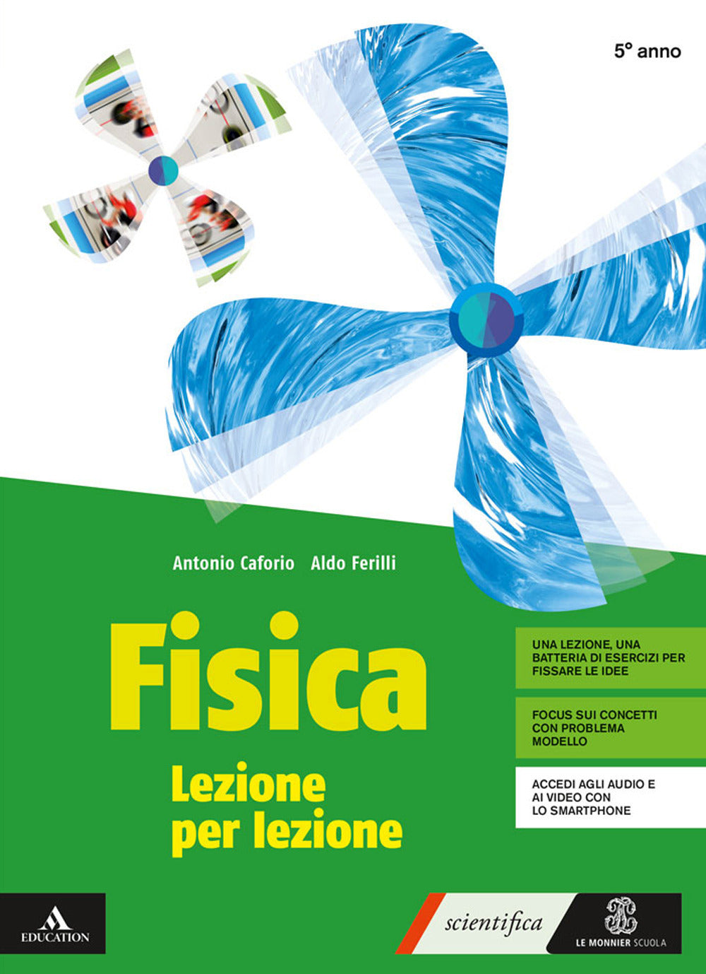 Copertina del libro FISICA LEZIONE PER LEZIONE ED. MISTA