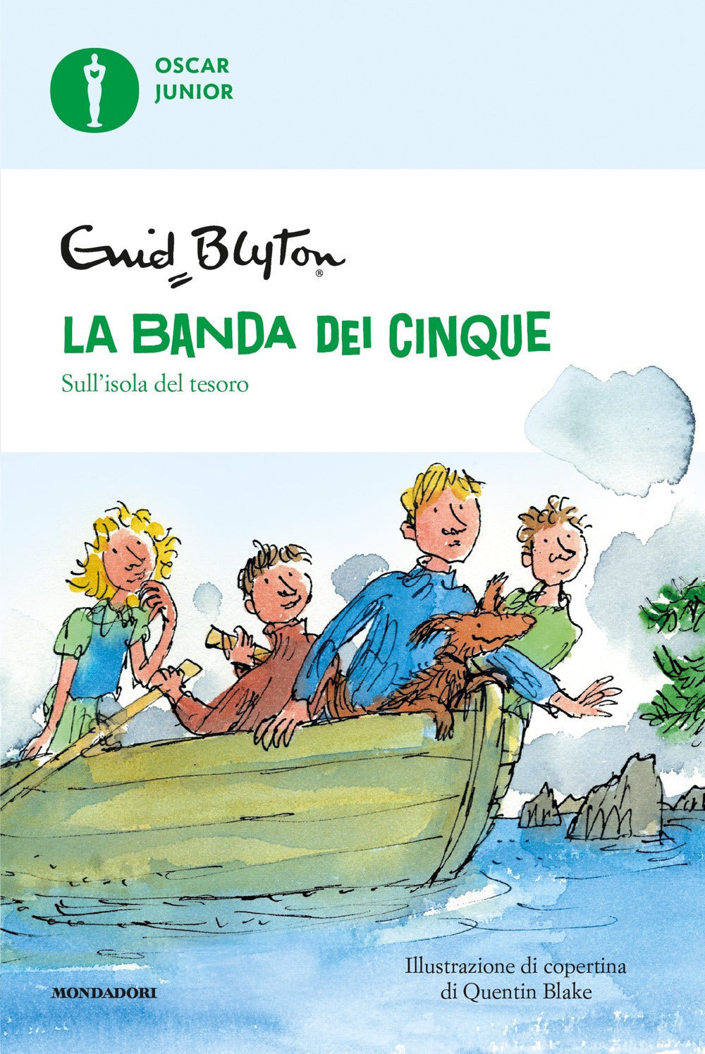 Copertina del libro LA BANDA DEI CINQUE - 1. SULL'ISOLA DEL Immagine principale del prodotto