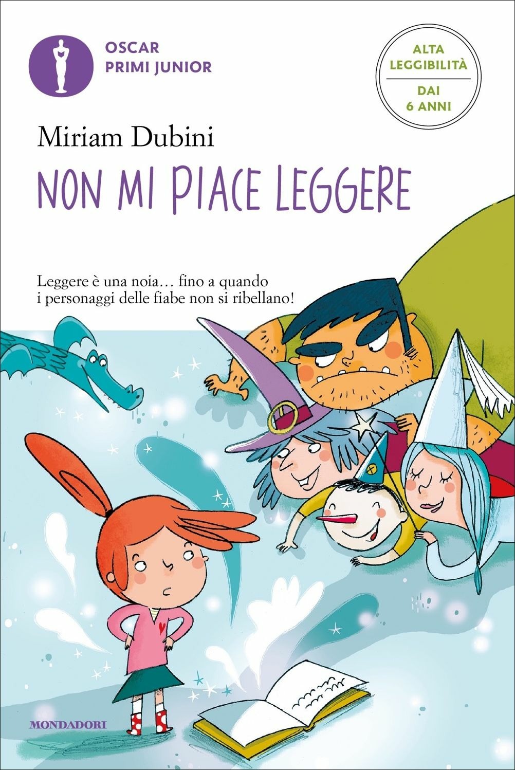 Copertina del libro NON MI PIACE LEGGERE (EDIZ. ALTA LEGGIBI