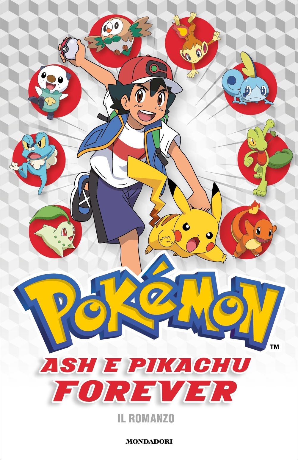 Copertina del libro POKMON. ASH E PIKACHU FOREVER. IL ROMAN