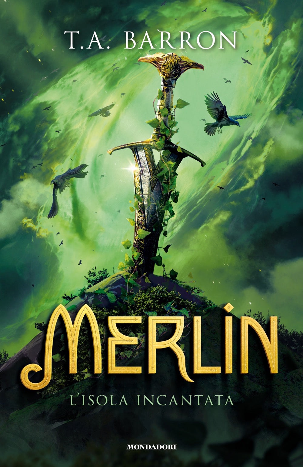 Copertina del libro MERLIN. L'ISOLA INCANTATA Immagine principale del prodotto