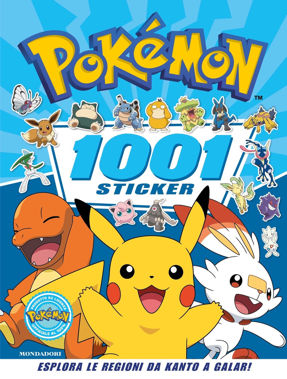 Copertina del libro POKMON. 1001 STICKER Immagine principale del prodotto