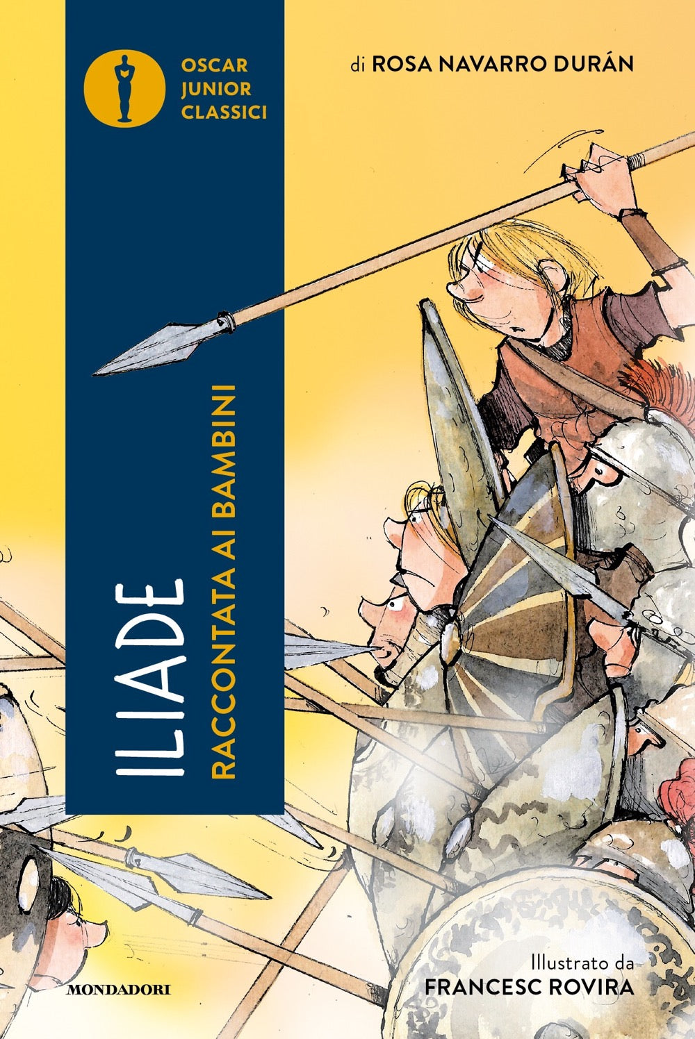 Copertina del libro ILIADE RACCONTATA AI BAMBINI