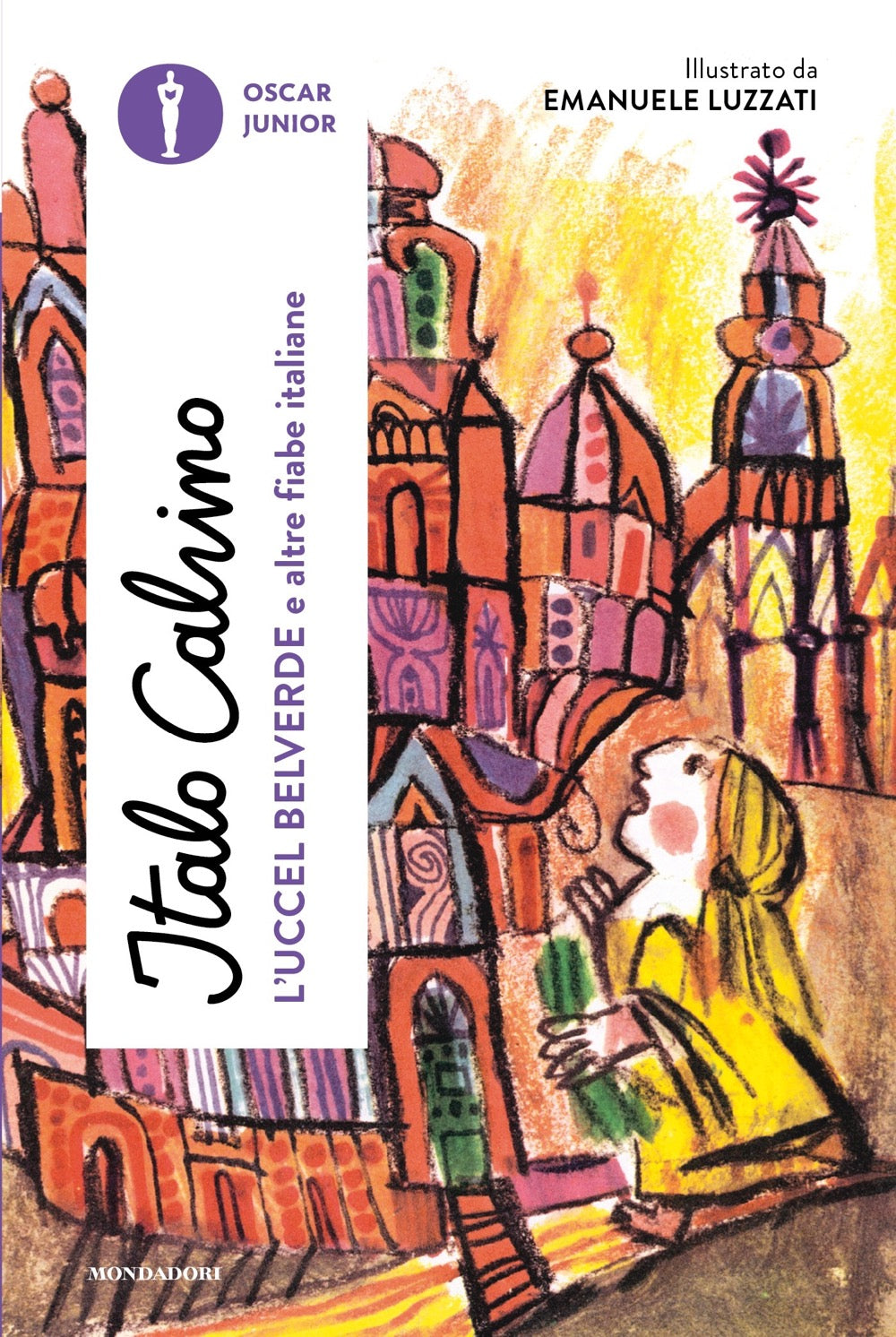 Copertina del libro L'UCCEL BELVERDE E ALTRE FIABE