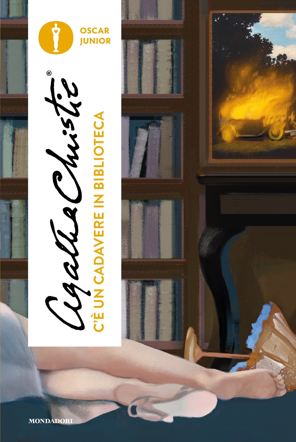 Copertina del libro C' UN CADAVERE IN BIBLIOTECA