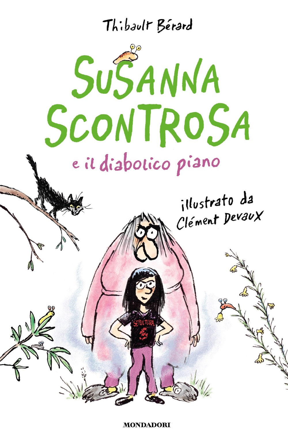 Copertina del libro SUSANNA SCONTROSA E IL DIABOLICO PIANO