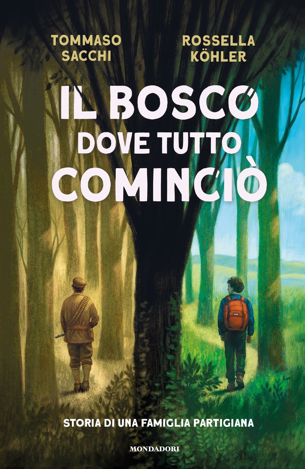 Copertina del libro IL BOSCO DOVE TUTTO COMINCIÒ. STORIA DI
