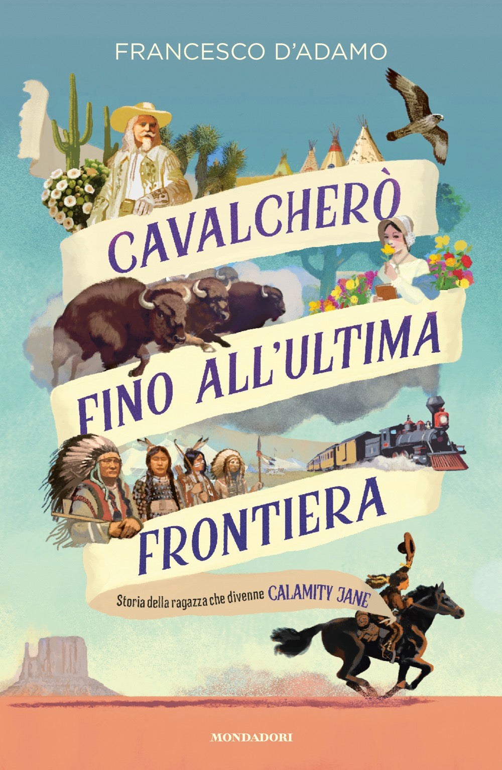 Copertina del libro CAVALCHERÒ FINO ALL'ULTIMA FRONTIERA