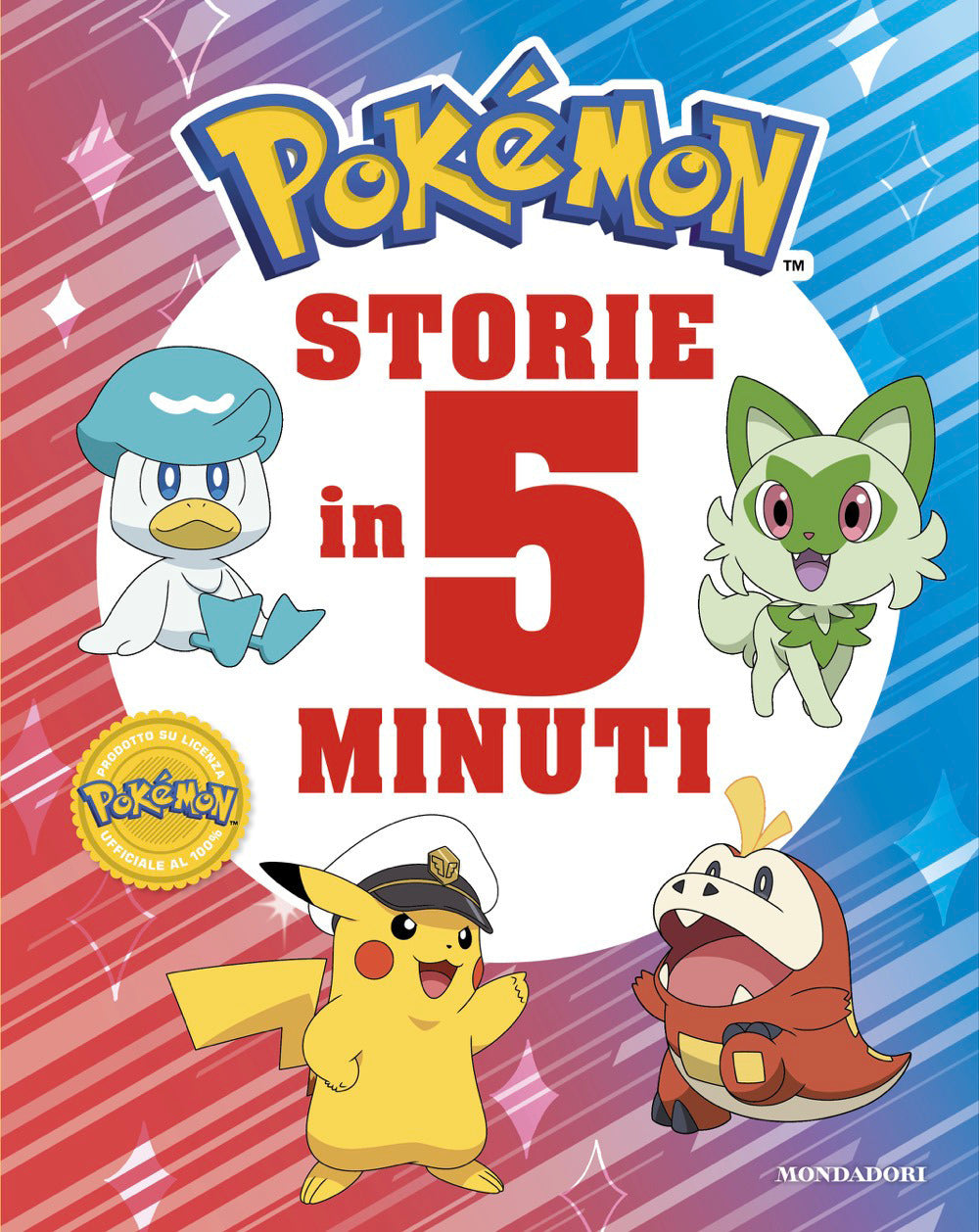 Copertina del libro POKMON. STORIE IN 5 MINUTI