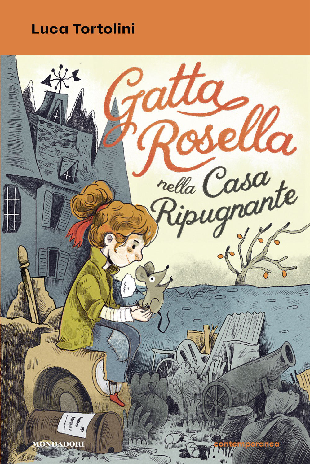 Copertina del libro GATTA ROSELLA NELLA CASA RIPUGNANTE