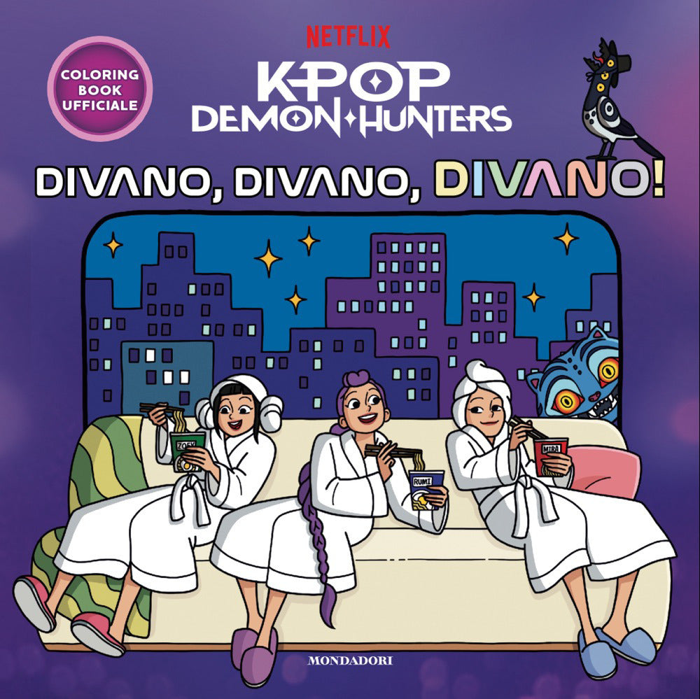 Copertina del libro KPOP DEMON HUNTERS. DIVANO, DIVANO, DIVA