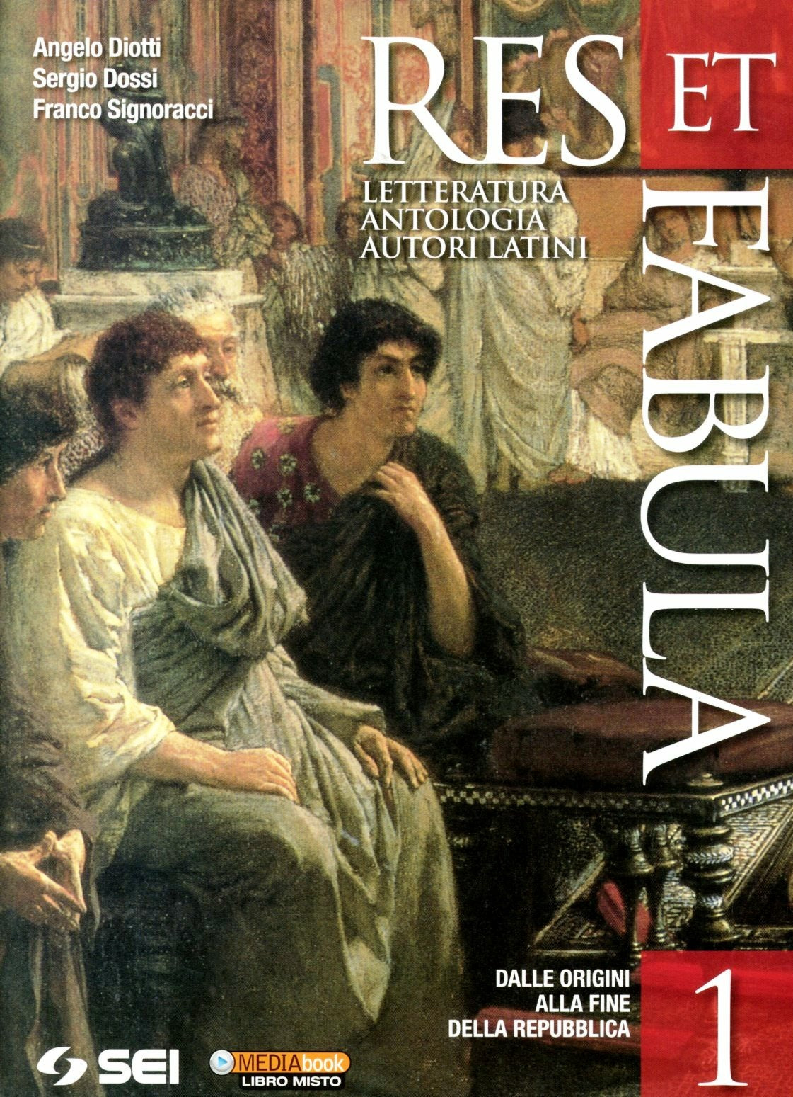 Copertina del libro RES ET FABULA 1 ED. MISTA Immagine principale del prodotto