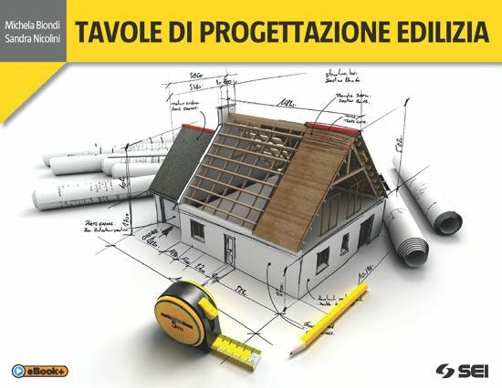 Copertina del libro TAVOLE DI PROGETTAZIONE EDILIZIA ED. MIS