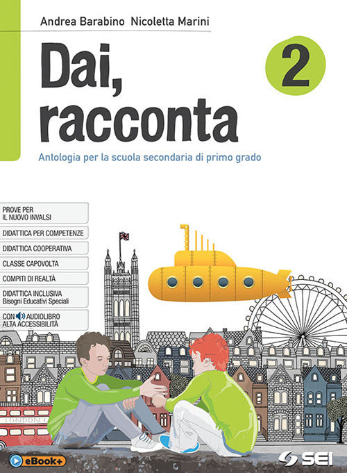 Copertina del libro DAI RACCONTA 2 ED. MISTA