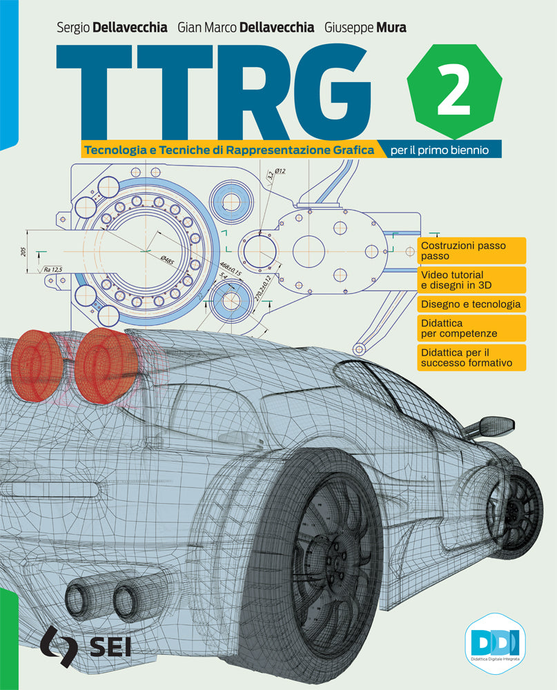 Copertina del libro TECNOLOGIE E TECNICHE DI RAPPRESENTAZION Immagine principale del prodotto