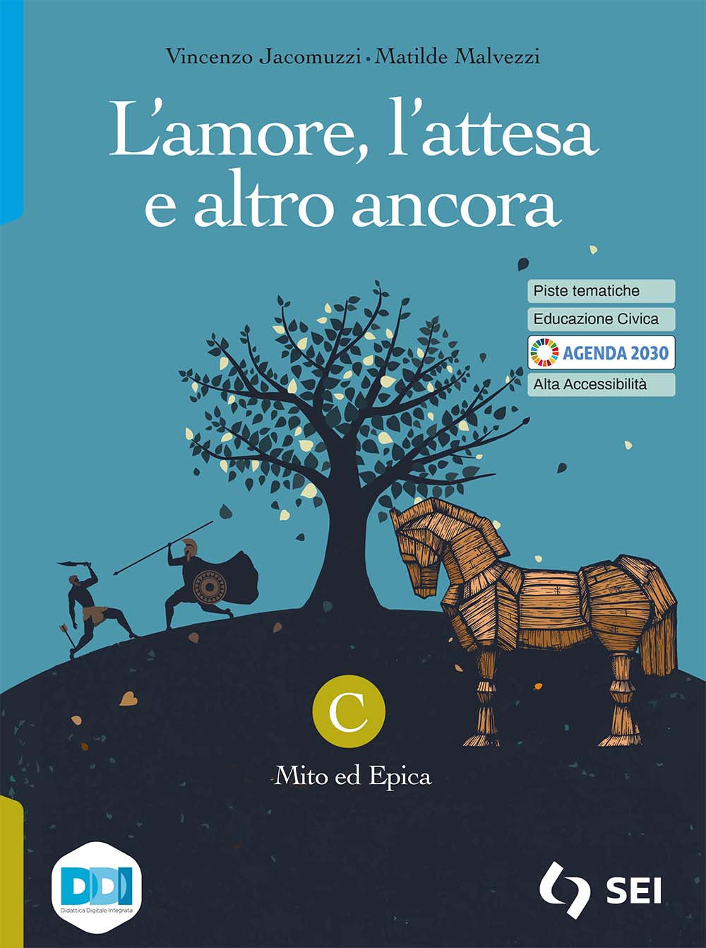 Copertina del libro AMORE L'ATTESA E ALTRO ANCORA C ED. MIST