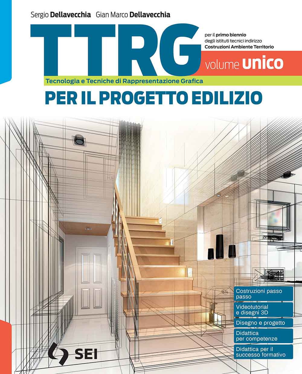 Copertina del libro TTRG. PER IL PROGETTO EDILIZIO. SCHEDE E