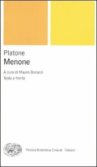 Copertina del libro MENONE