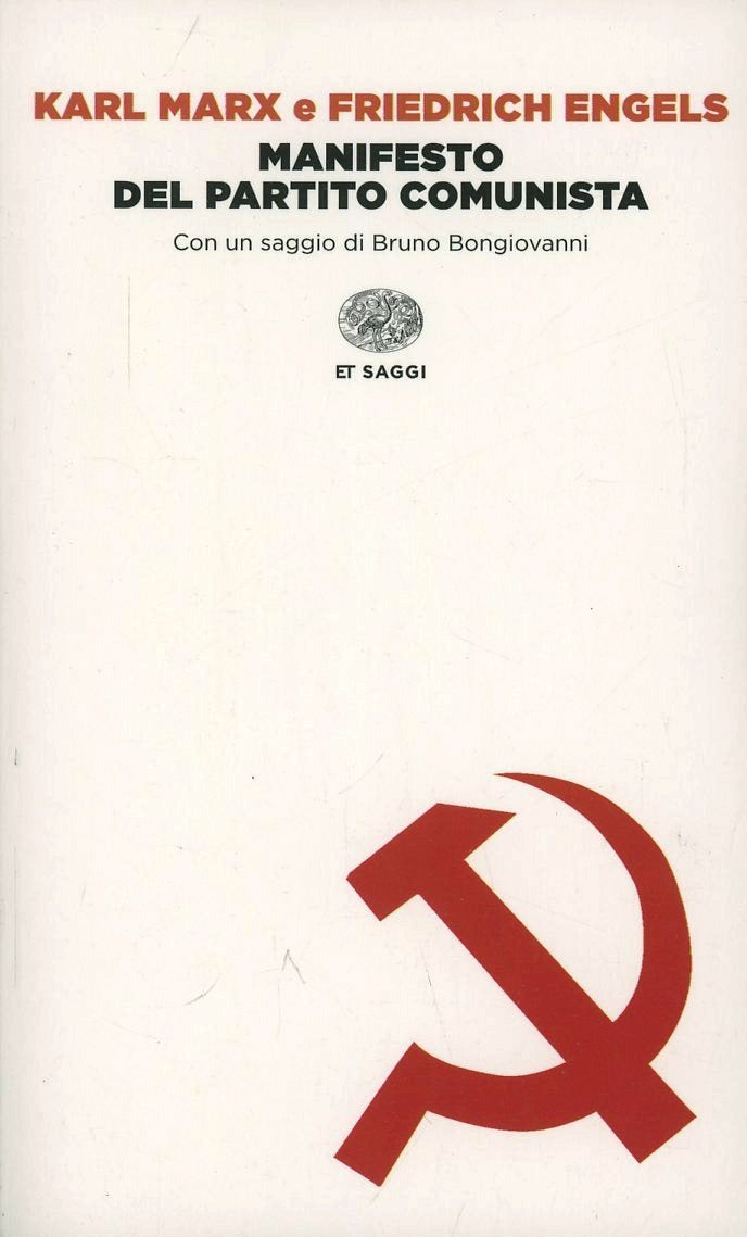 Copertina del libro MANIFESTO DEL PARTITO COMUNIST Immagine principale del prodotto