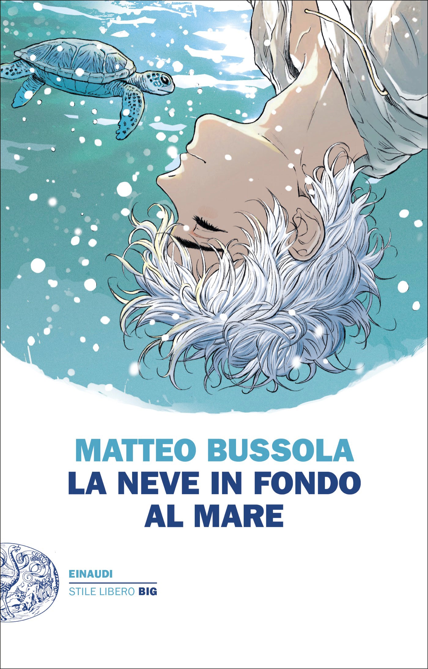 Copertina del libro LA NEVE IN FONDO AL MARE