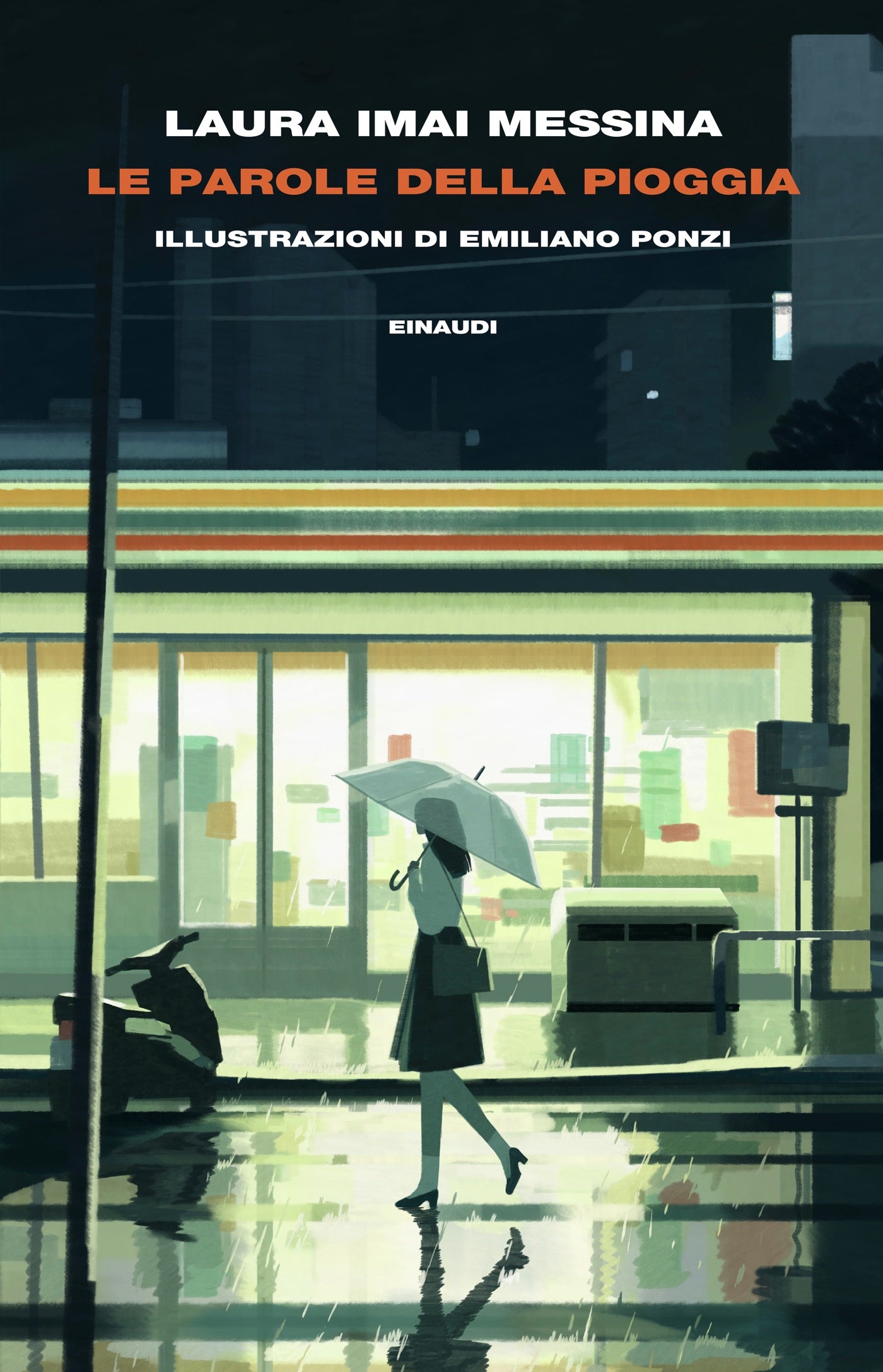 Copertina del libro LE PAROLE DELLA PIOGGIA Immagine principale del prodotto
