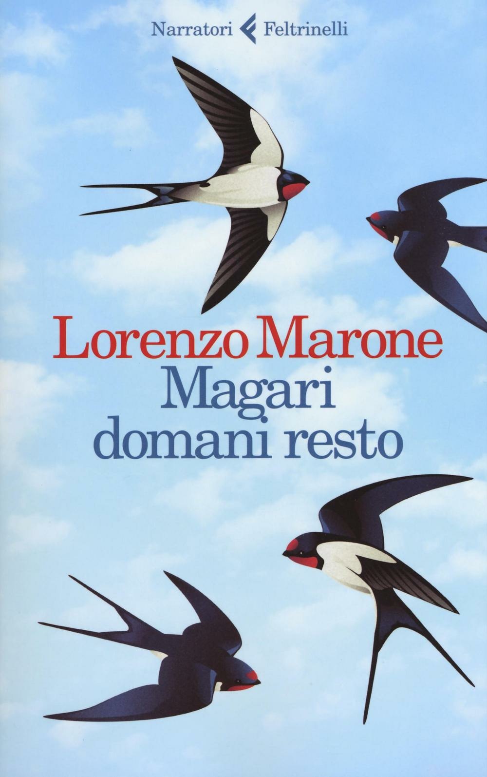 Copertina del libro MAGARI DOMANI RESTO Immagine principale del prodotto