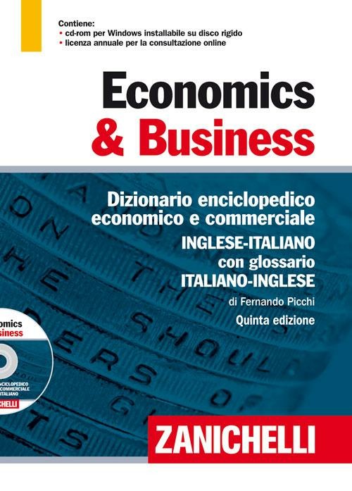 Copertina del libro ECONOMICS AND BUSINESS DIZIONARIO ECONOM Immagine principale del prodotto