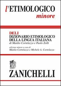 Copertina del libro ETIMOLOGICO MINORE DELI Immagine principale del prodotto