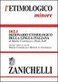 Copertina del libro ETIMOLOGICO MINORE DELI