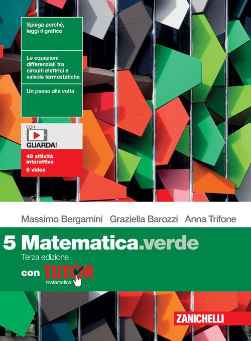 Copertina del libro MATEMATICA VERDE 3E +TUTOR 5 ED.ONLINE Immagine principale del prodotto