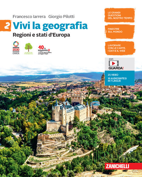 Copertina del libro VIVI LA GEOGRAFIA 2 ED. MISTA