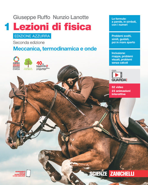 Copertina del libro LEZIONI DI FISICA ED. AZZURRA SECONDA ED Immagine principale del prodotto