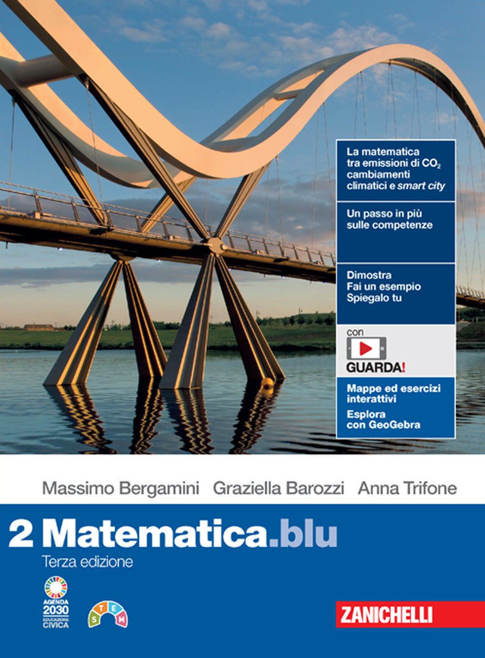 Copertina del libro MATEMATICA.BLU 2