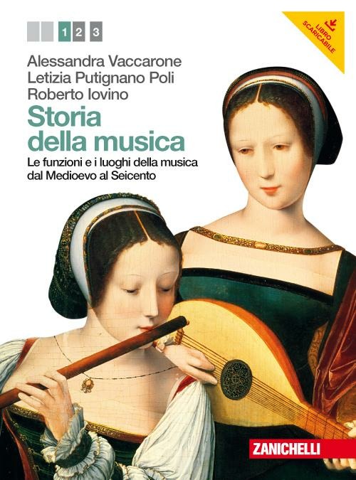 Copertina del libro STORIA DELLA MUSICA 1 ED. MISTA