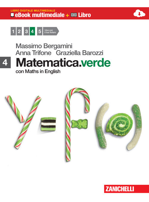 Copertina del libro MATEMATICA VERDE CON MATHS IN ENGLISH 4 Immagine principale del prodotto