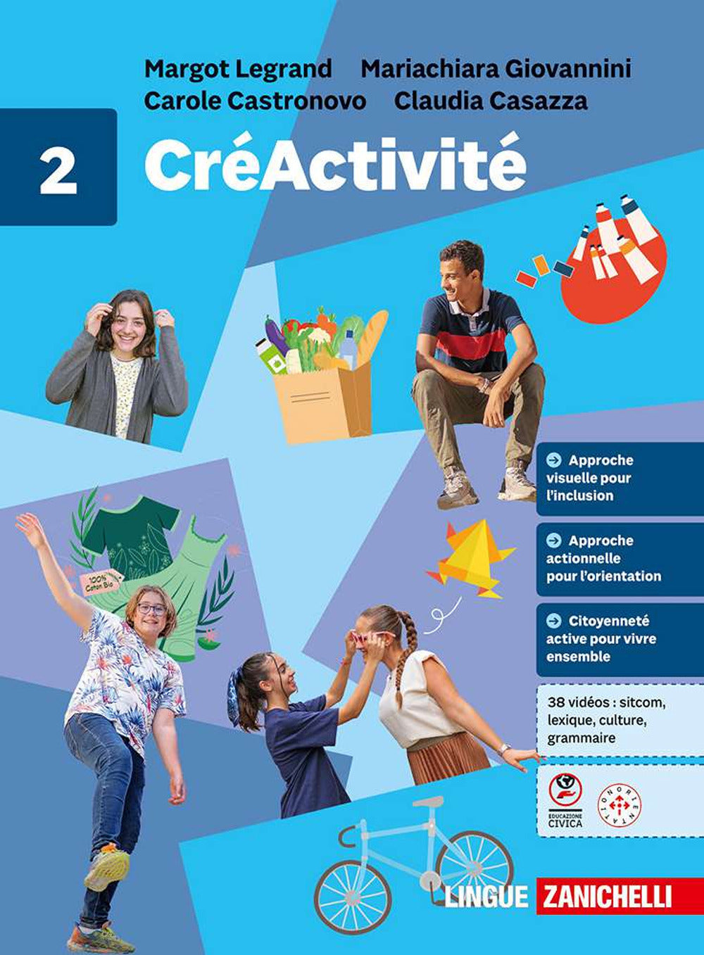 Copertina del libro CRÉACTIVITÉ. ED.MISTA
