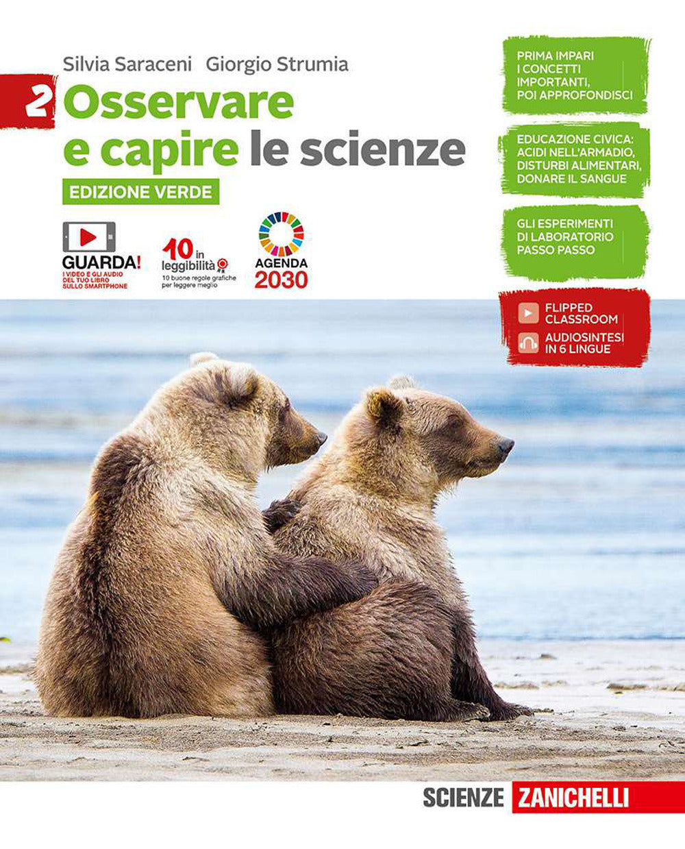 Copertina del libro OSSERVARE E CAPIRE LE SCIENZE ED. VERDE
