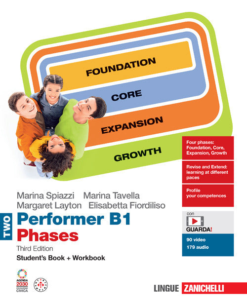 Copertina del libro Performer B1 Phases. Students book, Work