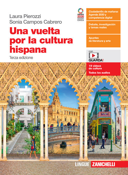 Copertina del libro UNA VUELTA POR LA CULTURA HISPANA ED. MI Immagine principale del prodotto