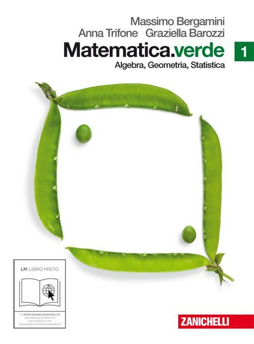 Copertina del libro MATEMATICA VERDE 1