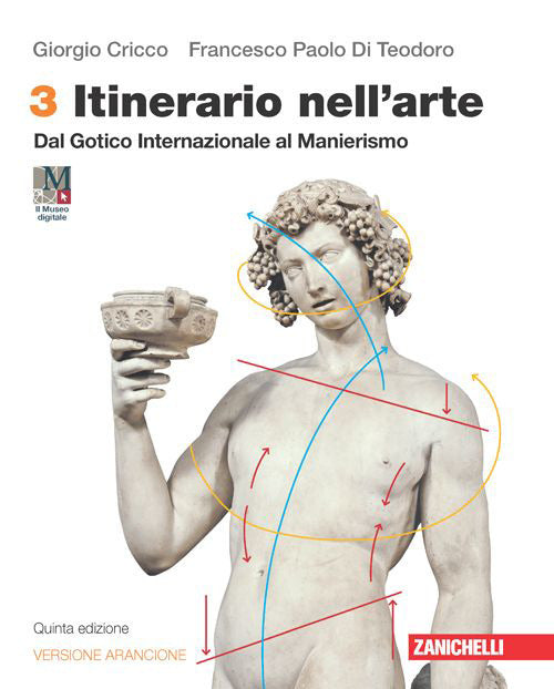 Copertina del libro ITINERARIO NELL'ARTE VERSIONE ARANCIONE Immagine principale del prodotto