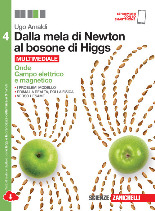 Copertina del libro DALLA MELA DI NEWTON AL BOSONE DI HIGGS Immagine principale del prodotto