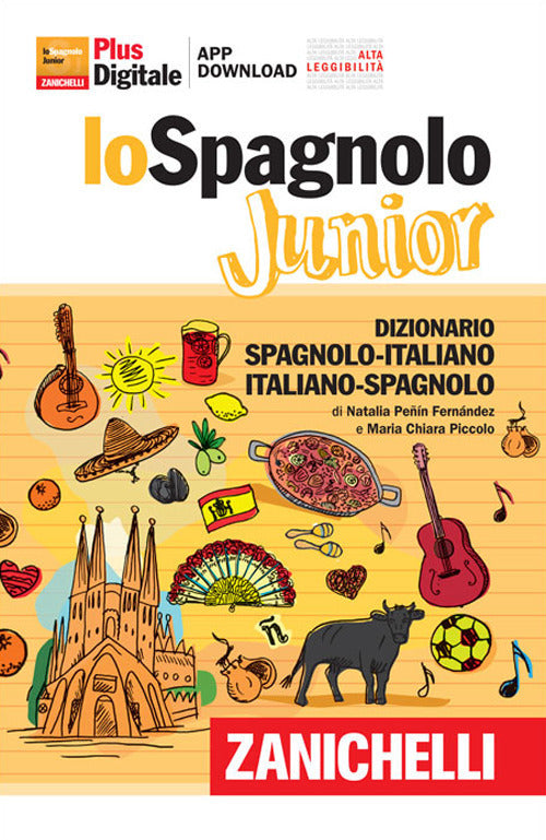 Copertina del libro LO SPAGNOLO JUNIOR ED. MISTA Immagine principale del prodotto