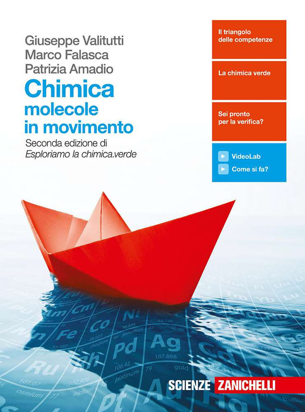 Copertina del libro CHIMICA MOLECOLE IN MOVIMENTO ED. MISTA