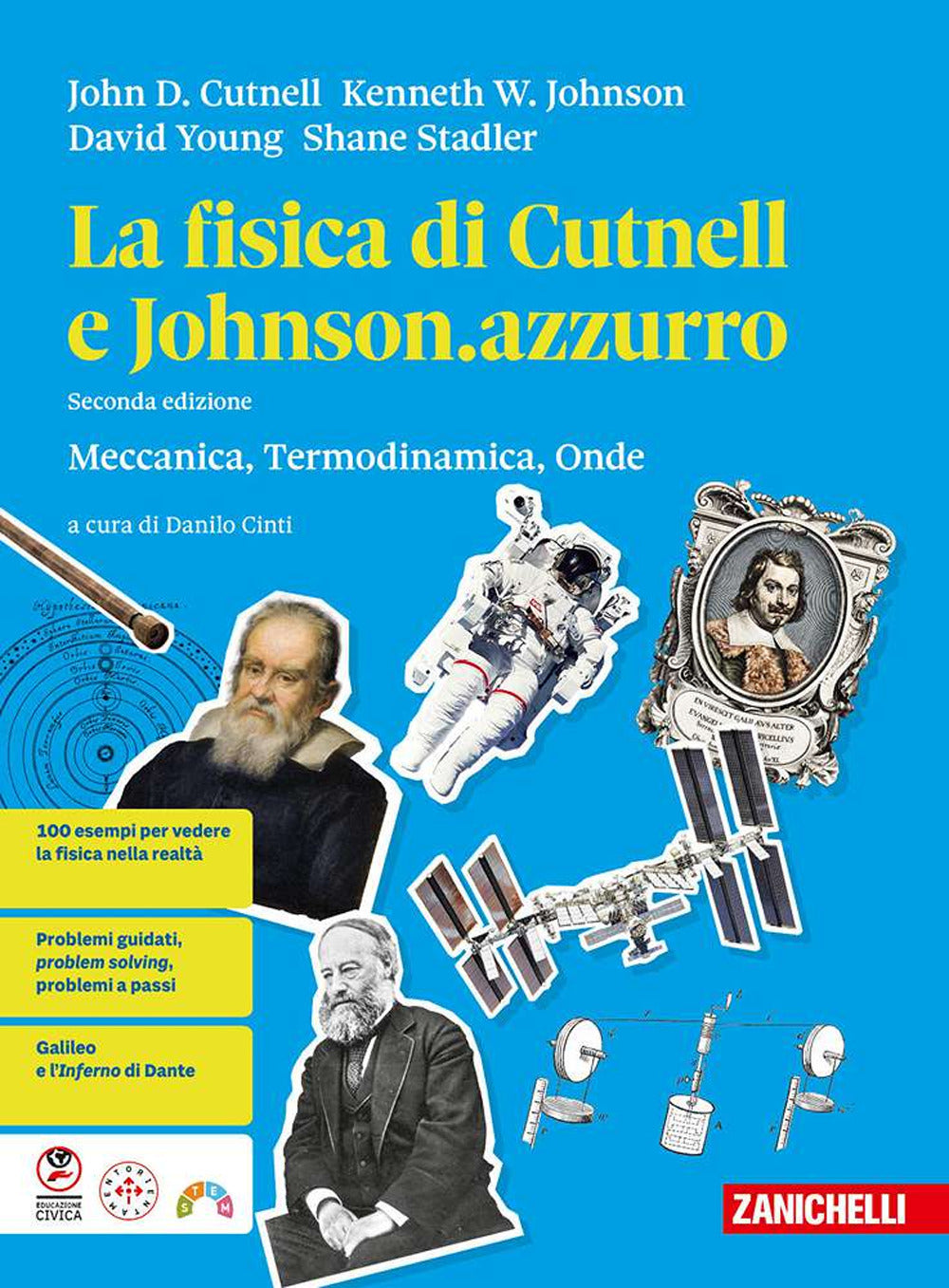 Copertina del libro FISICA DI CUTNELL E JOHNSON.AZZURRO. MEC