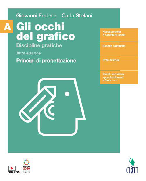 Copertina del libro GLI OCCHI DEL GRAFICO A ED. MISTA