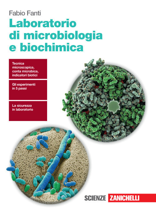 Copertina del libro LABORATORIO DI MICROBIOLOGIA E BIOCHIMIC Immagine principale del prodotto