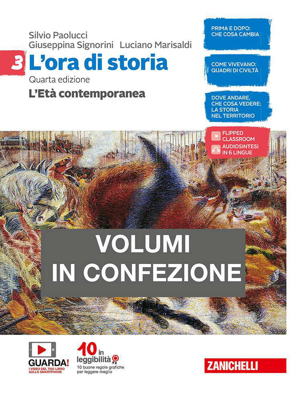 Copertina del libro ORA DI STORIA QUARTA ED. 3 ED. MISTA